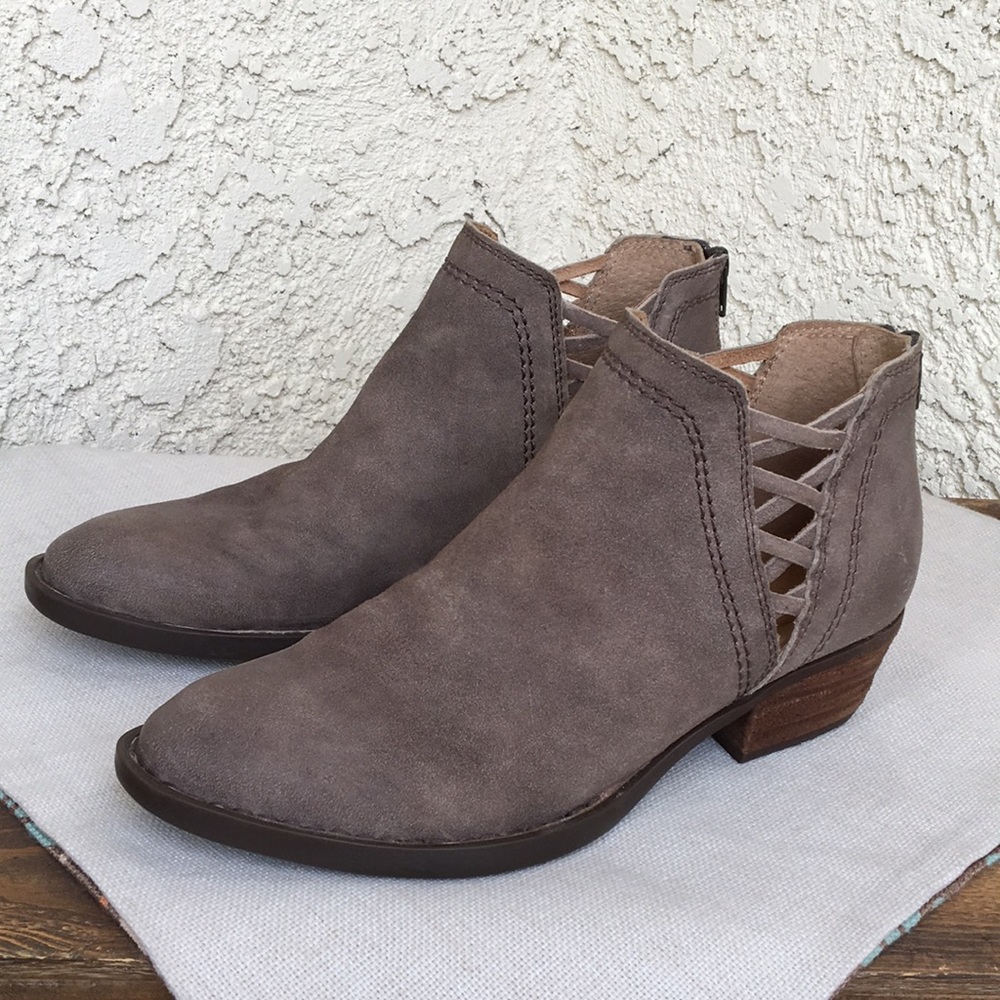 Born Leather Suede Waterville Boots 8.5 - Picture 3 of 17